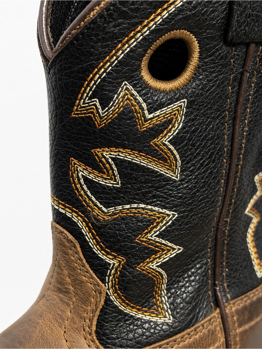 NEW Kids Pull-On Cowboy Boots Size 12 Western Rodeo